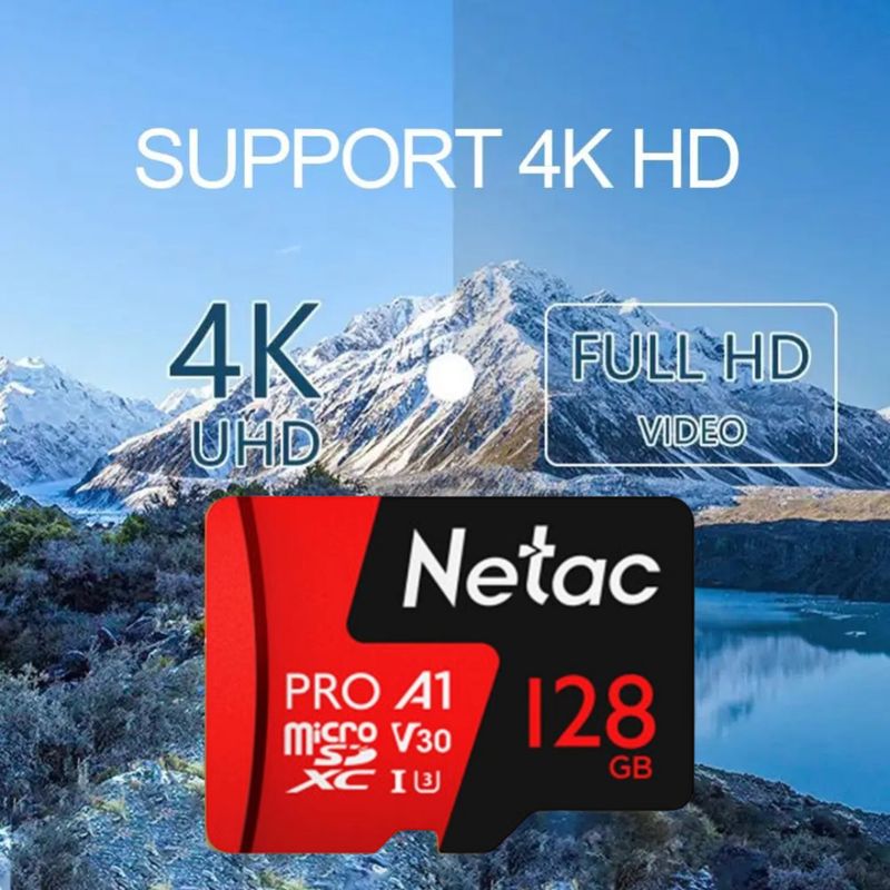 NETAC - TARJETA DE MEMORIA MICRO SD 128 GB NETAC