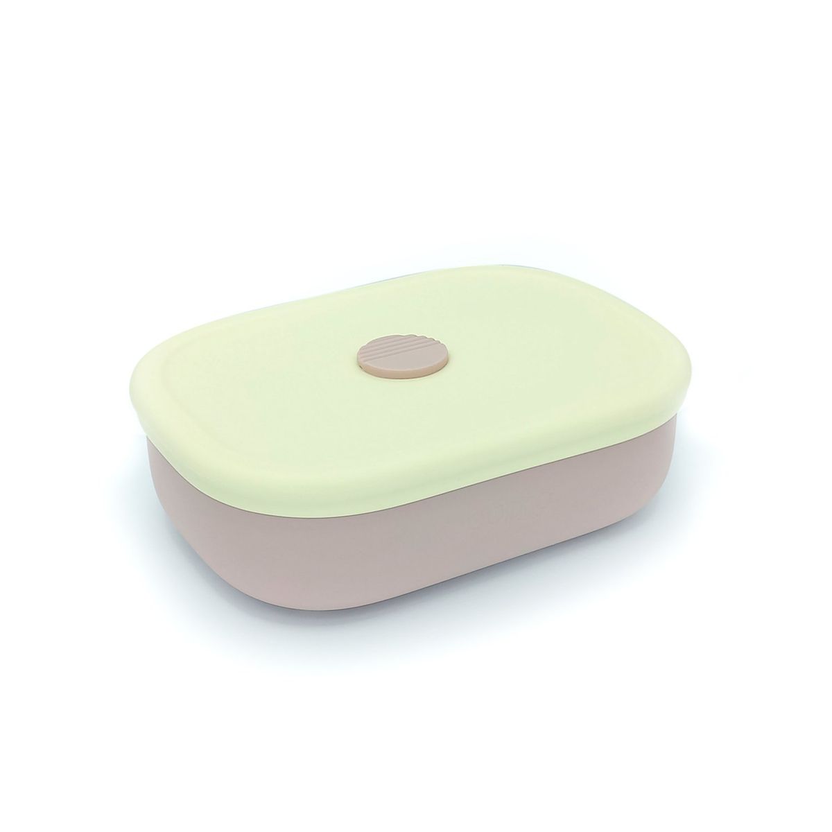 BBPRO - Plato silicona con tapa Rosa