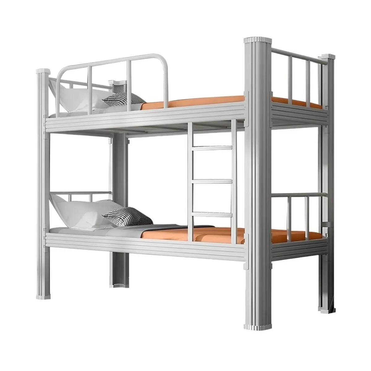 LUBABYCAS - Camarote Metálico 1 Plaza 200x90x180cm Con Bases LuBabycas