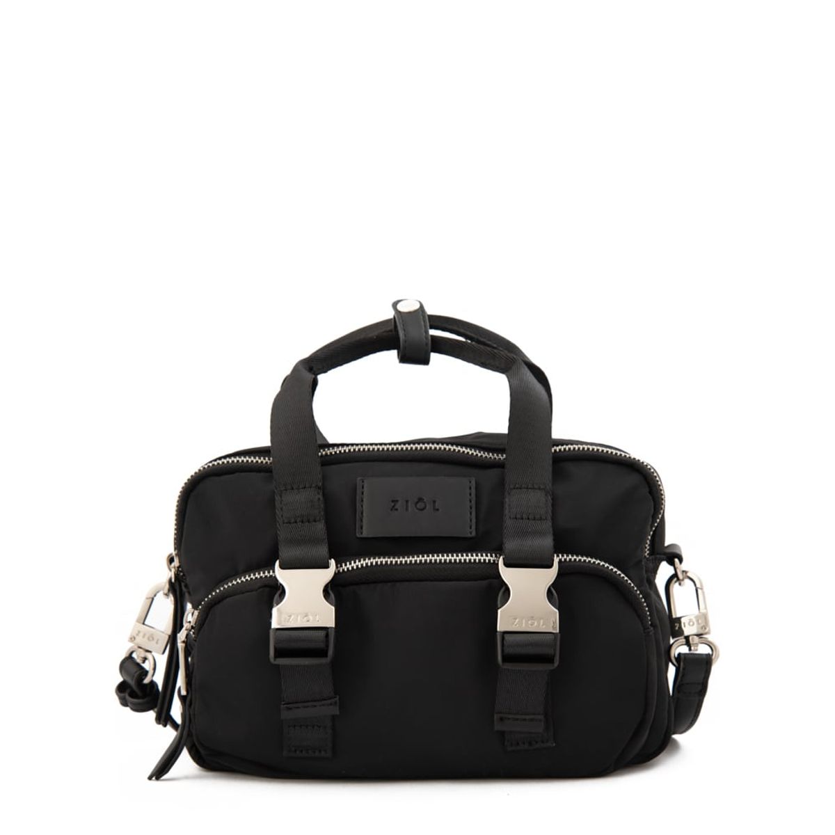 ZIOL - Cartera bandolera grande dorina negro especial