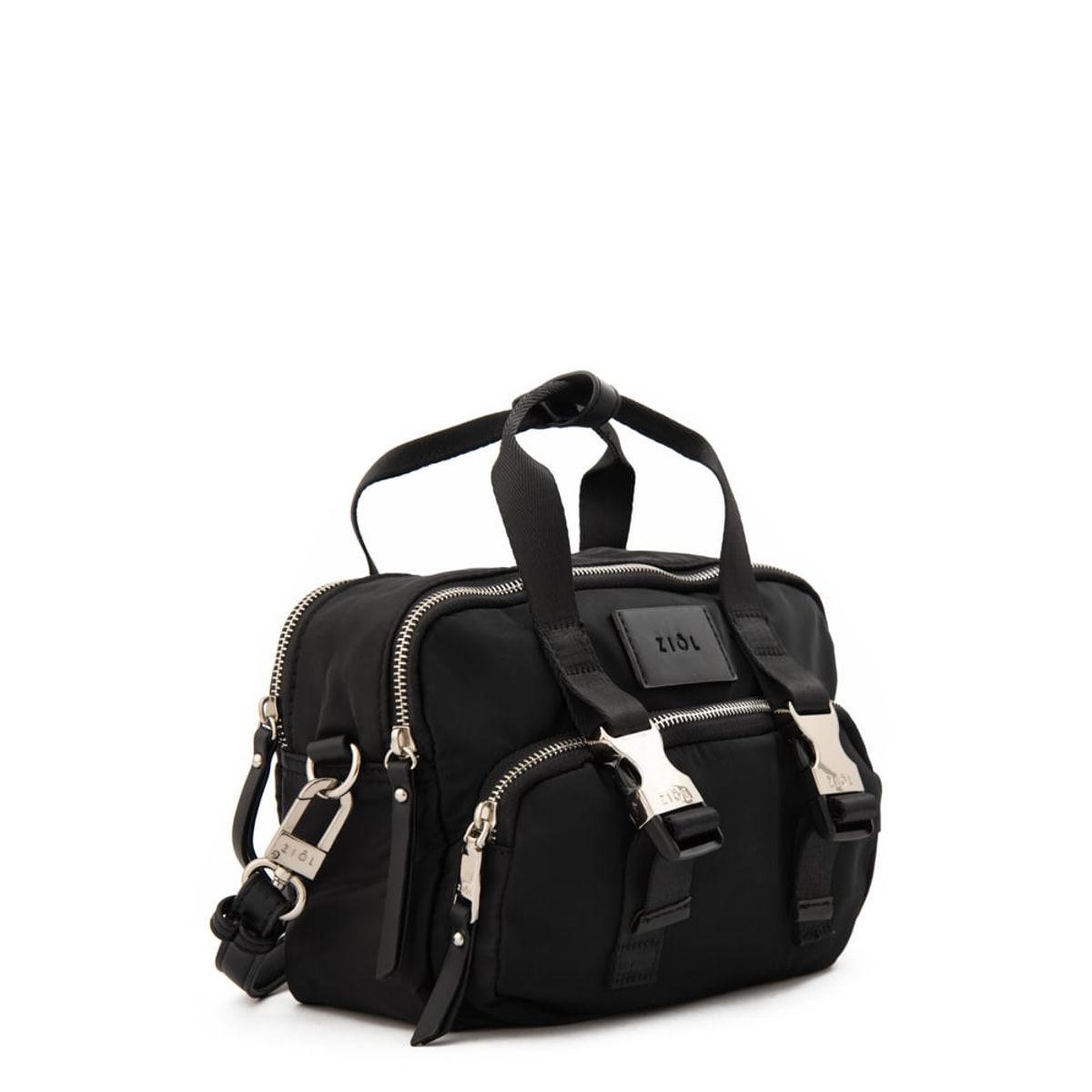 ZIOL - Cartera bandolera grande dorina negro especial