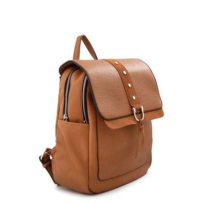 Imagen 2 del producto Mochila con tapa althea mediana camel