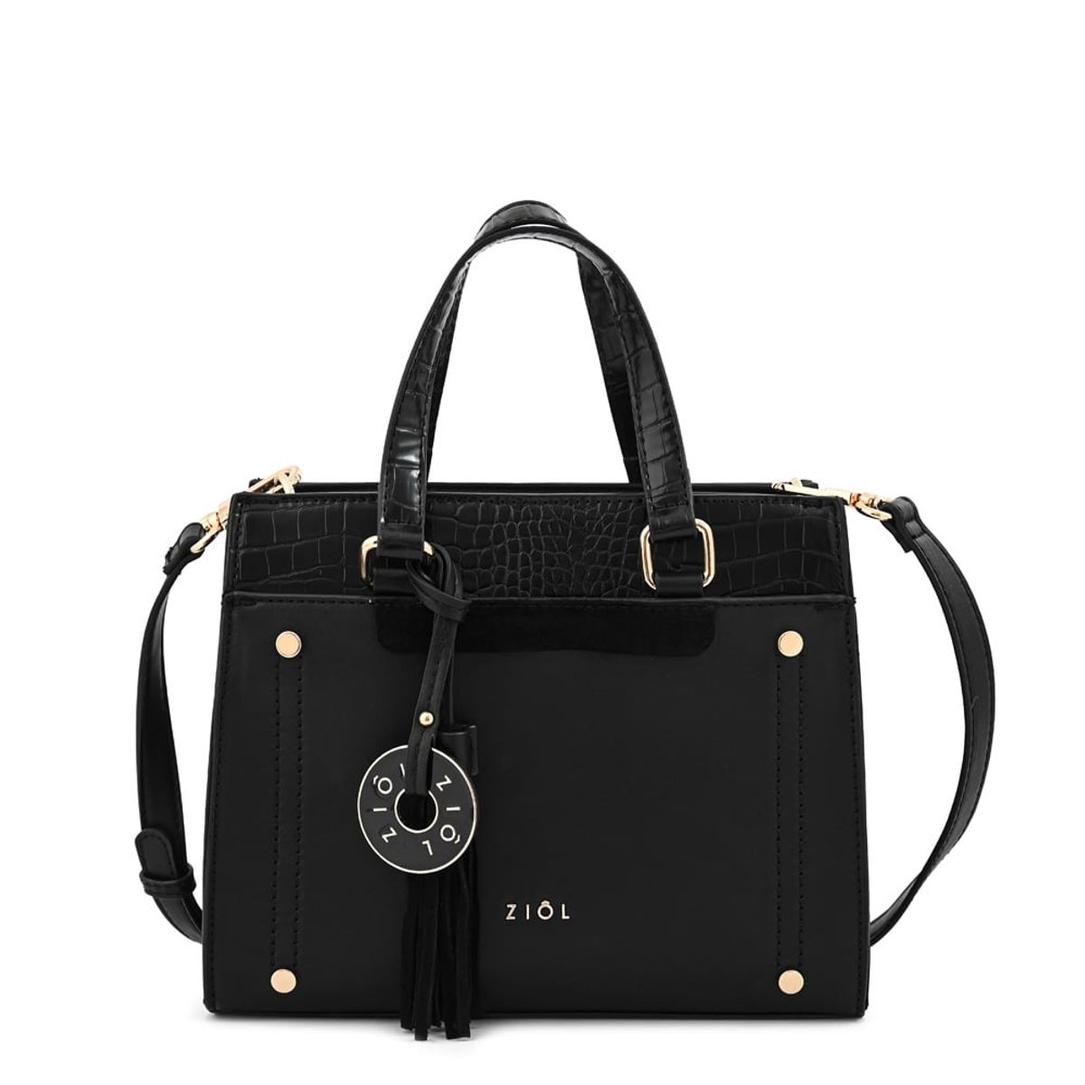 ZIOL - Cartera tote mediana inisa negro especial