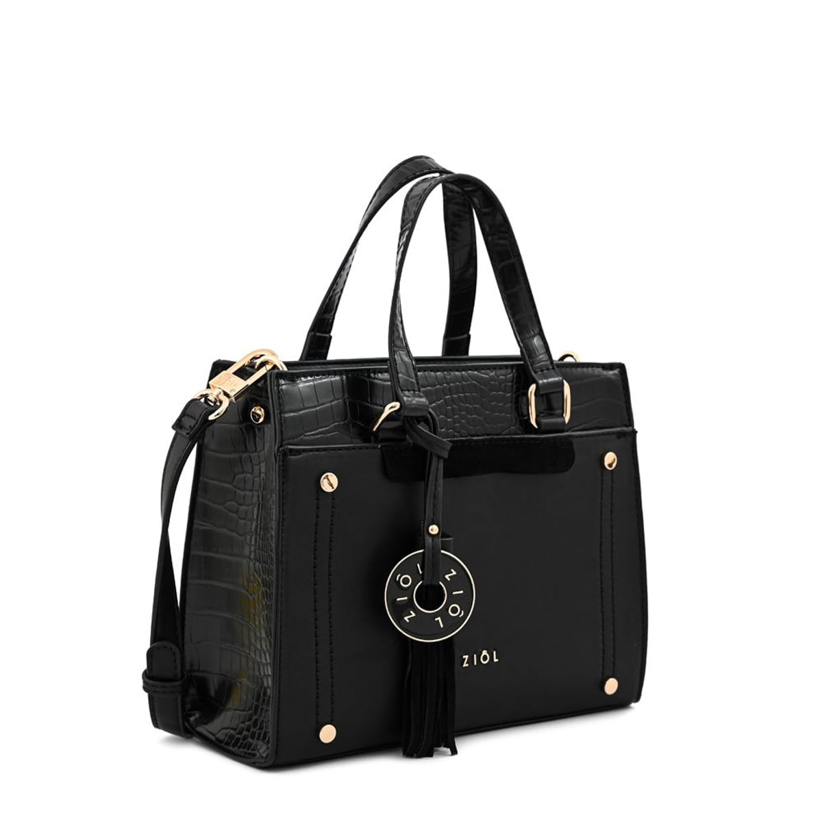 ZIOL - Cartera tote mediana inisa negro especial