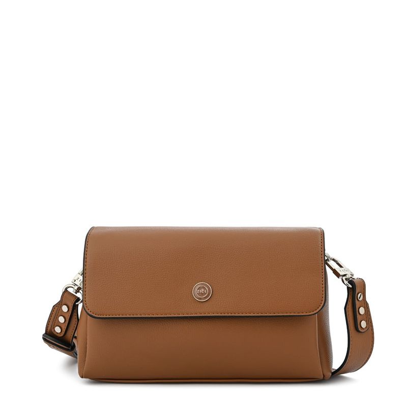 ZIOL - Cartera bandolera mediana jaidy café