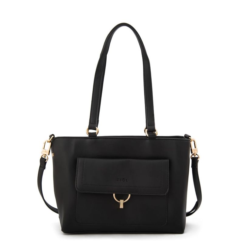 ZIOL - Cartera bandolera mediana griselda negro especial