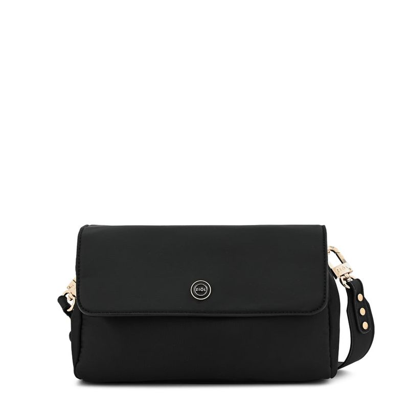 ZIOL - Cartera bandolera mediana jaidy negro especial