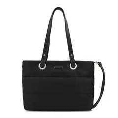 ZIOL - Cartera dos asas tres divisiones sindra negro especial