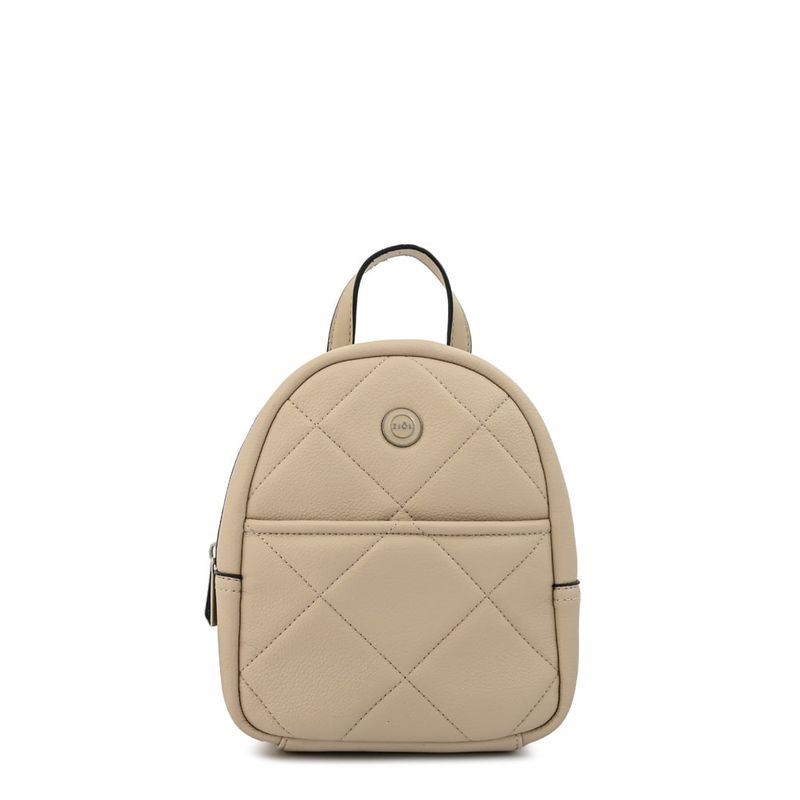 ZIOL - Mochila pequeña fiora beige