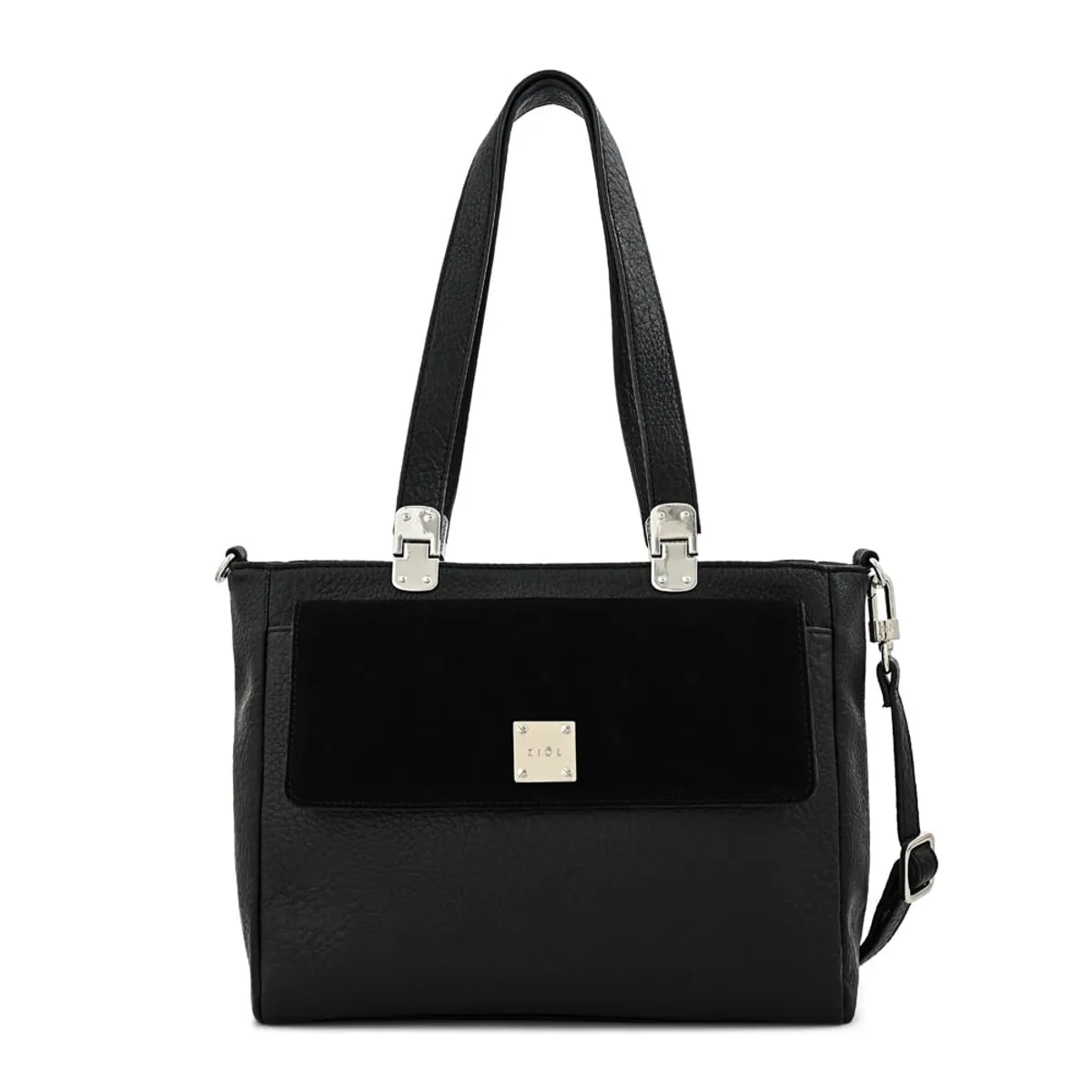 ZIOL - Cartera tote tres divisiones jelena mediana negro especial