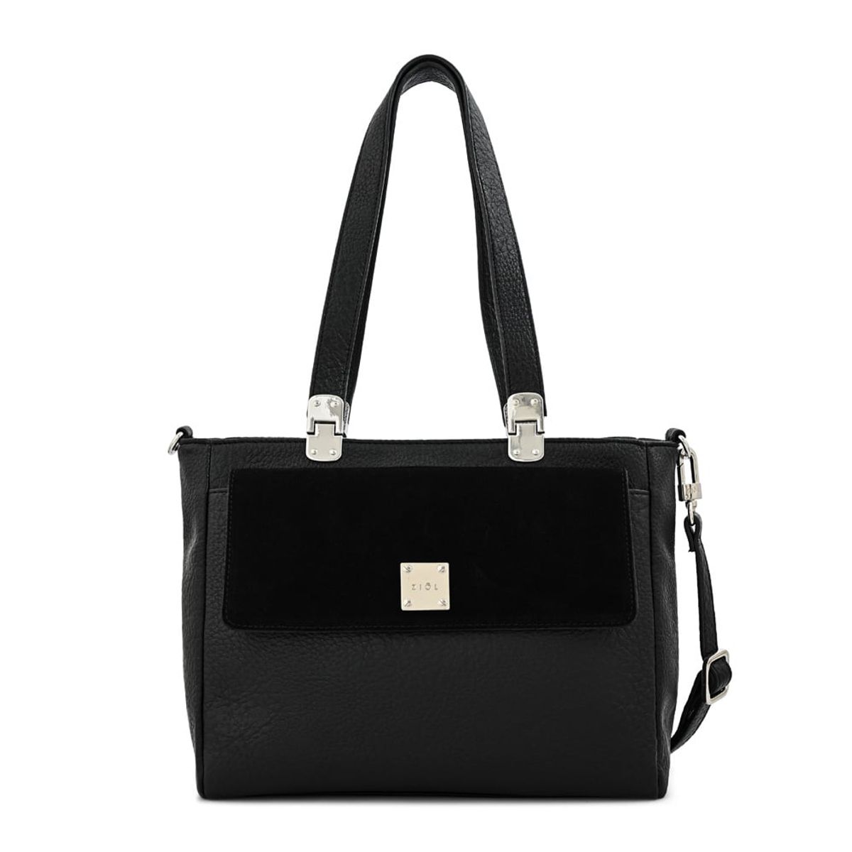 ZIOL - Cartera tote tres divisiones jelena mediana negro especial