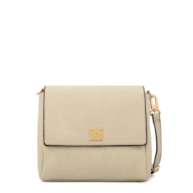 ZIOL - Cartera bandolera pequeña jelena blanco crudo