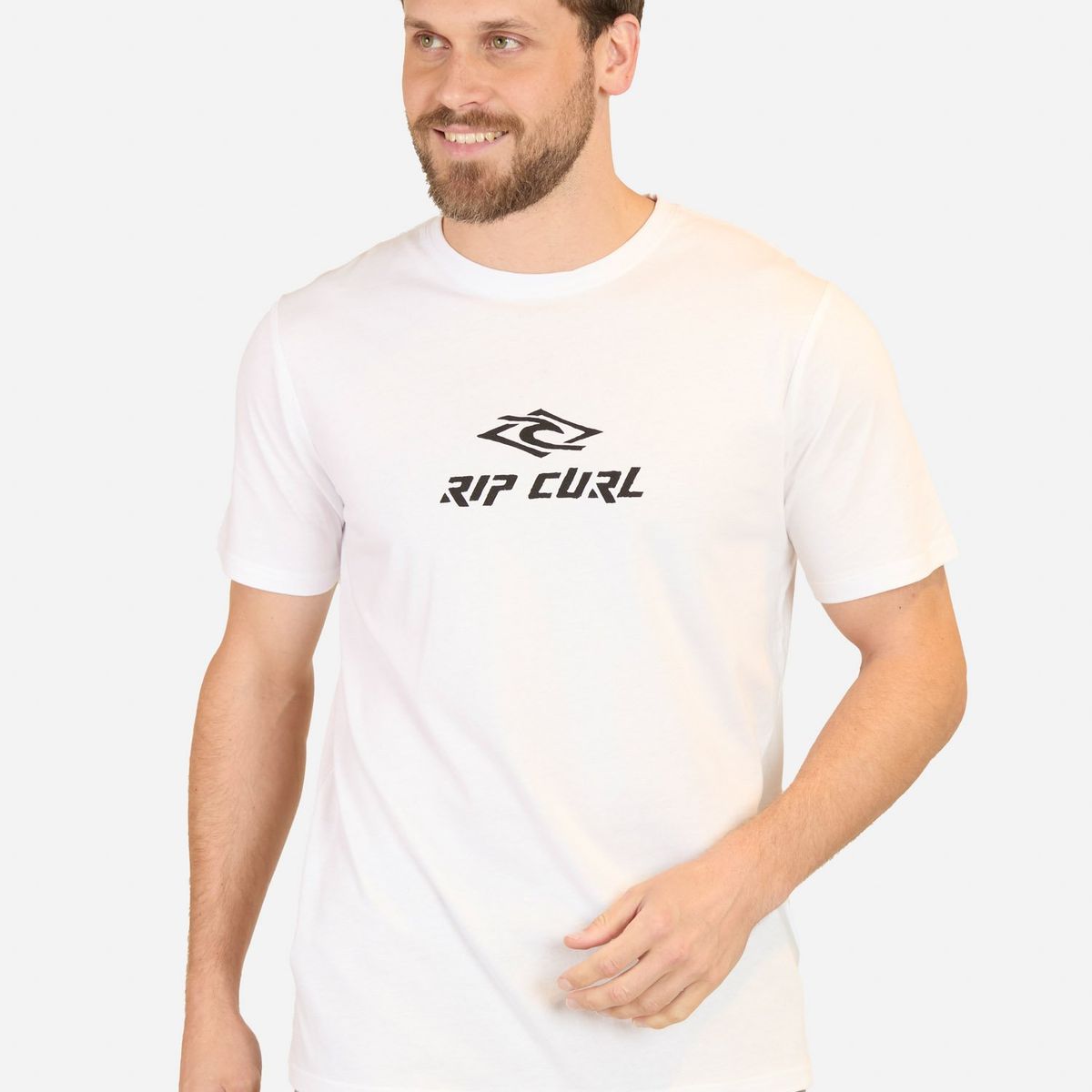 RIP CURL - Polera MC Diamond search Blanco Hombre Rip Curl - Blanco