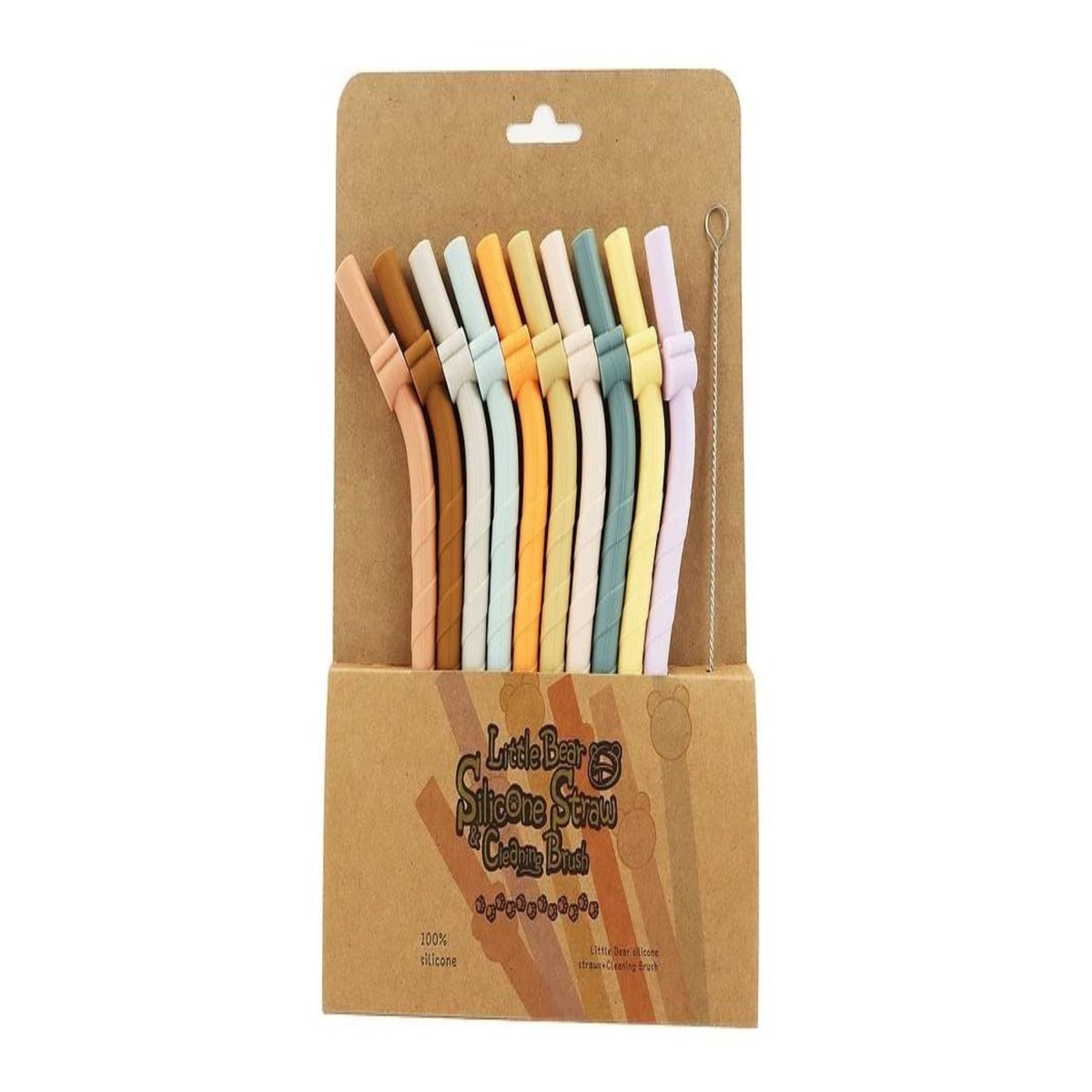 GENERICO - Set 10pcs Bombillas  Bebe Libre De Bpa