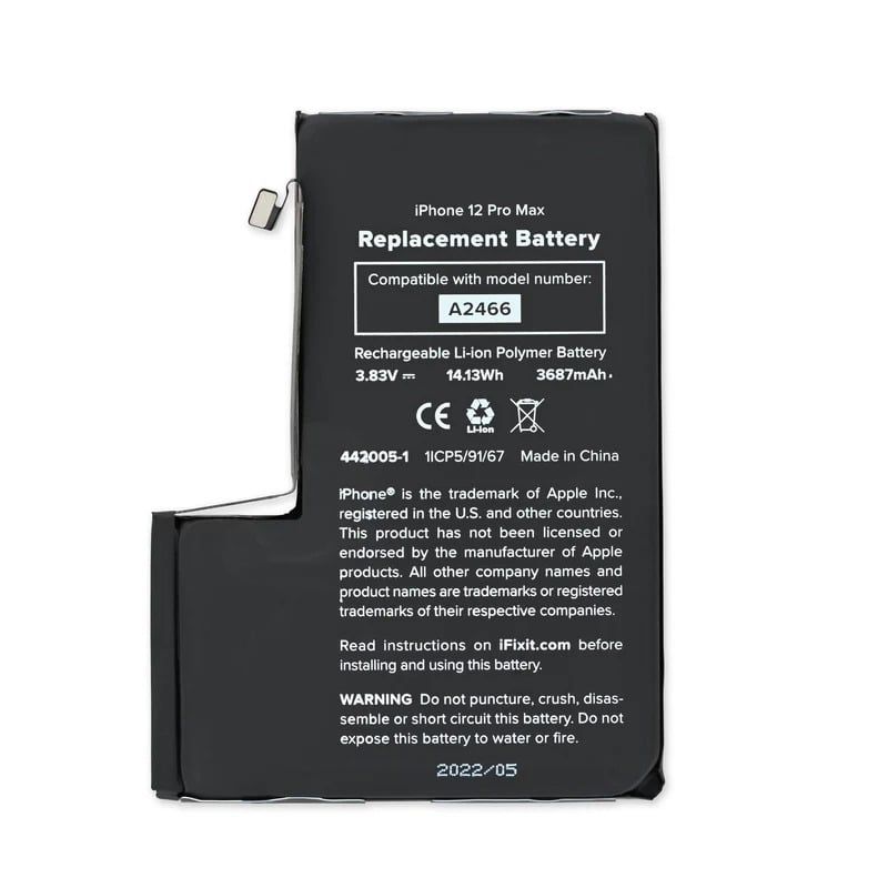 OEM - Batería Compatible con iPhone 12 Pro Max 2020
