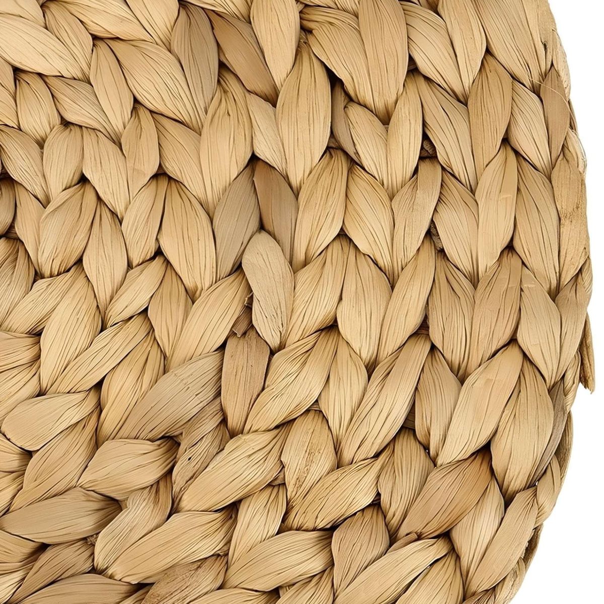 GENERICO - Pack 6 Individuales Trenzado Redondo De 38cm