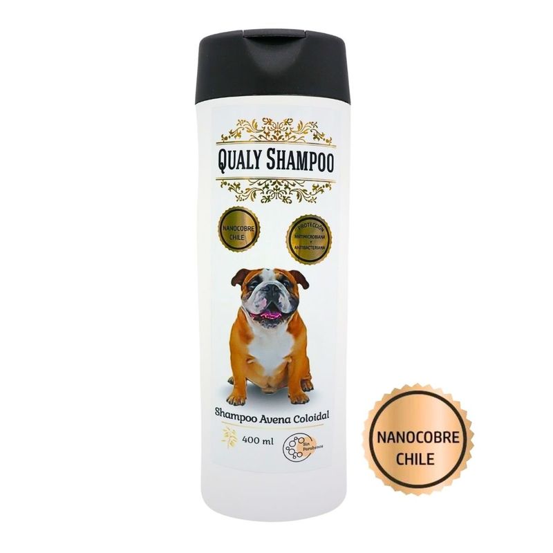 GENERICO - Shampoo De Avena Para Perros Qualy 400 ml
