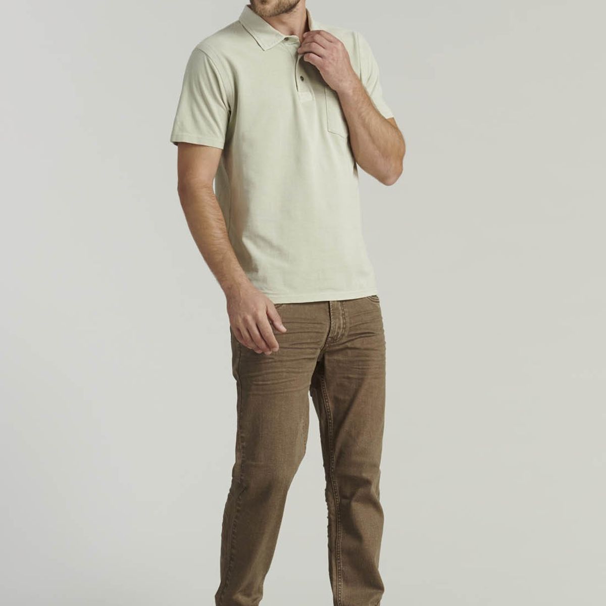 FEROUCH - Polera Brooklyn Fjs Beige Ferouch