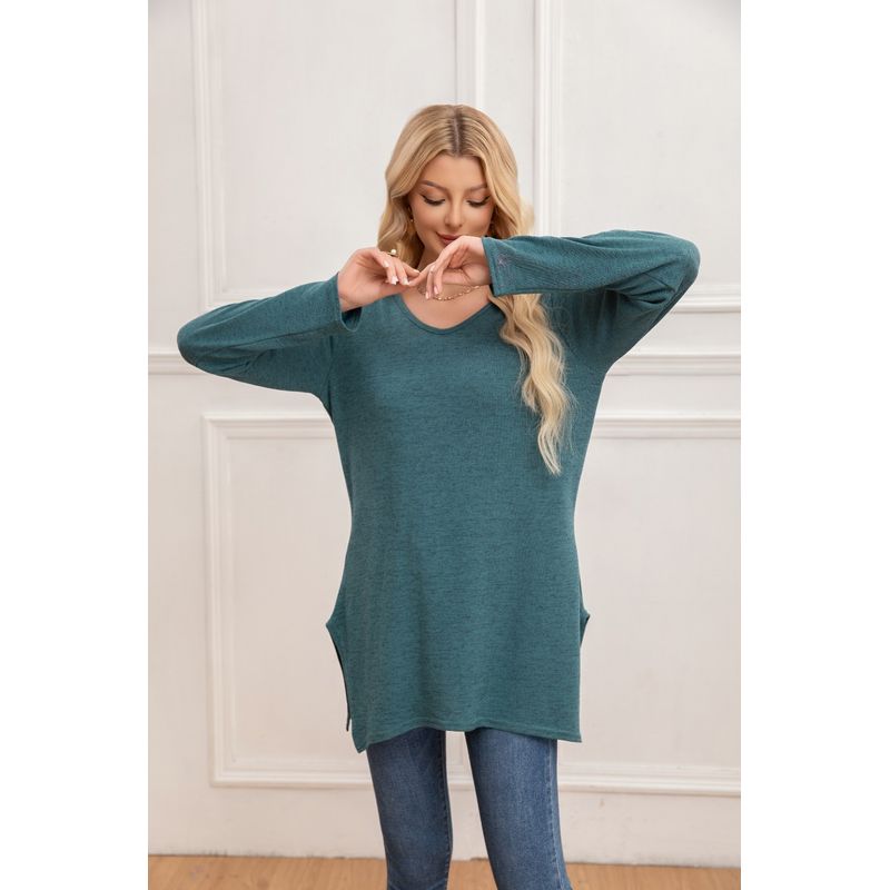 MPROPIA - Sweater Mini Vestido Corto Tejido Abertura Lazo Espalda 2005