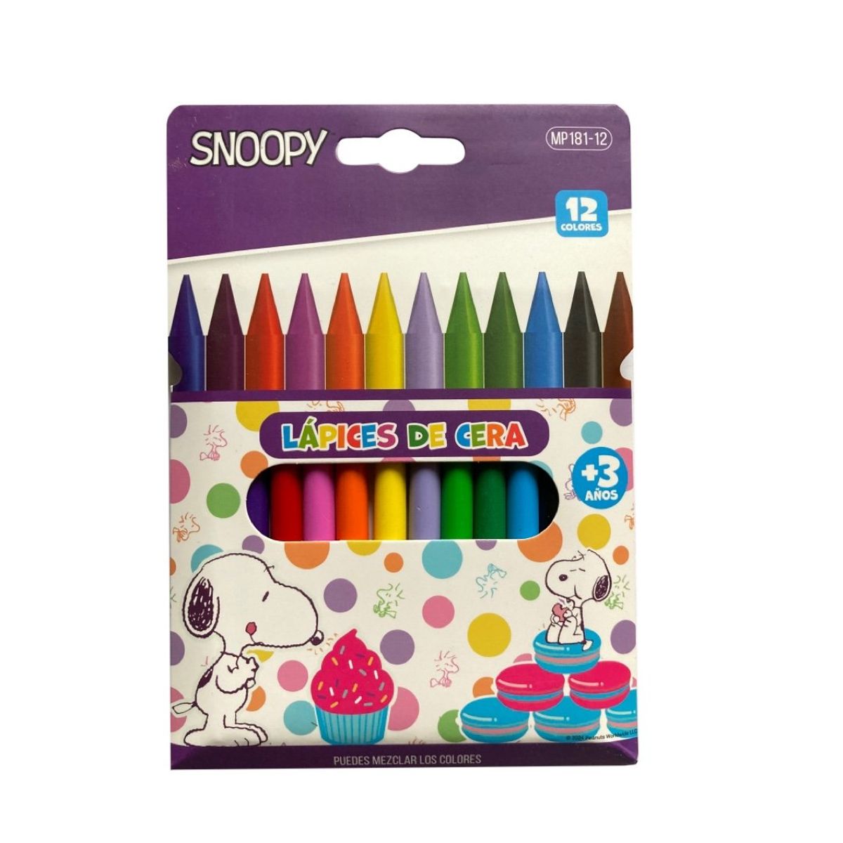 MOTARRO - Pack útiles escolares Snoopy-Lápices-estuche-notas adhesiva