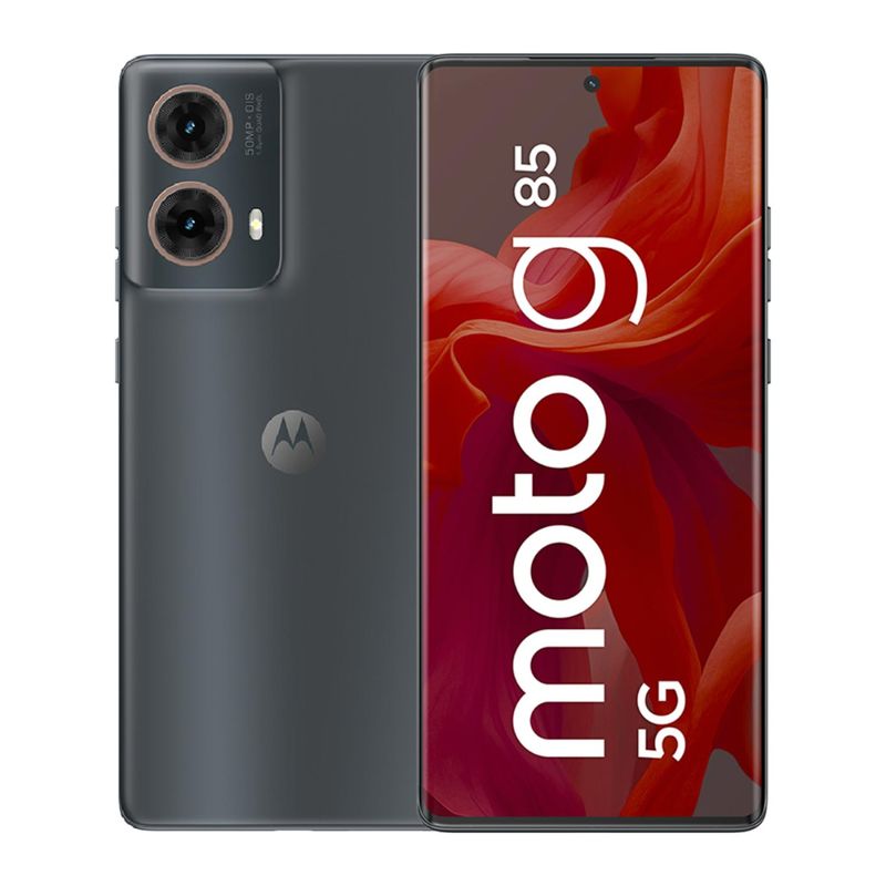 MOTOROLA - Celular Moto G85 8 + 256GB 5G - Gris - 1