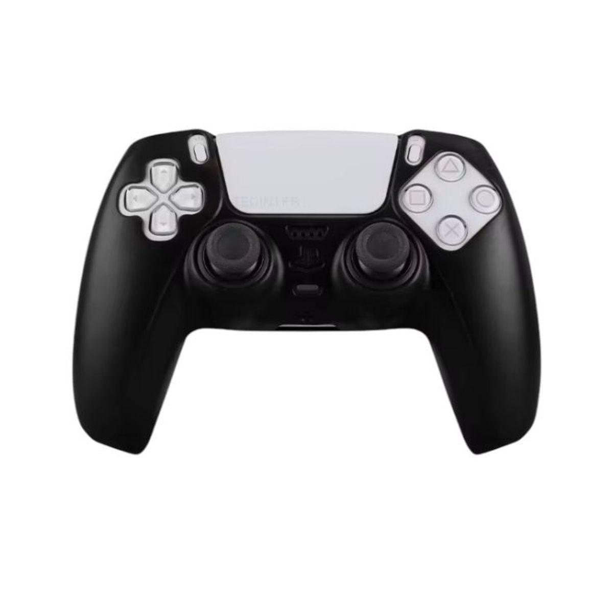 GENERICO - Funda Protectora Silicona Mando Compatible PlayStation 5 Color Negro