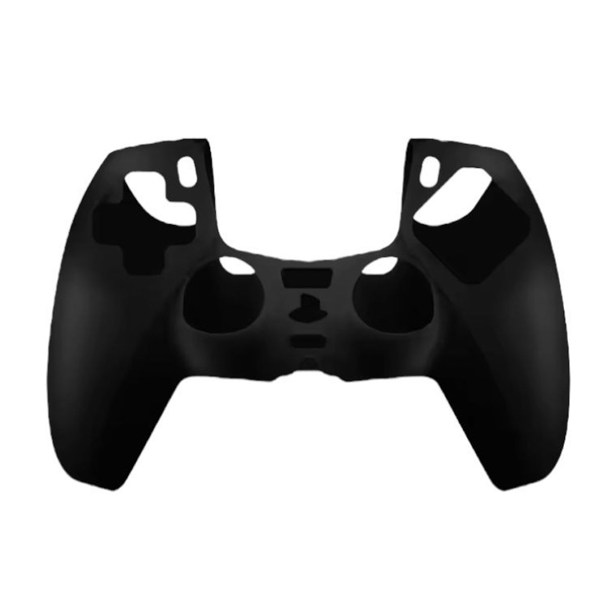 GENERICO - Funda Protectora Silicona Mando Compatible PlayStation 5 Color Negro