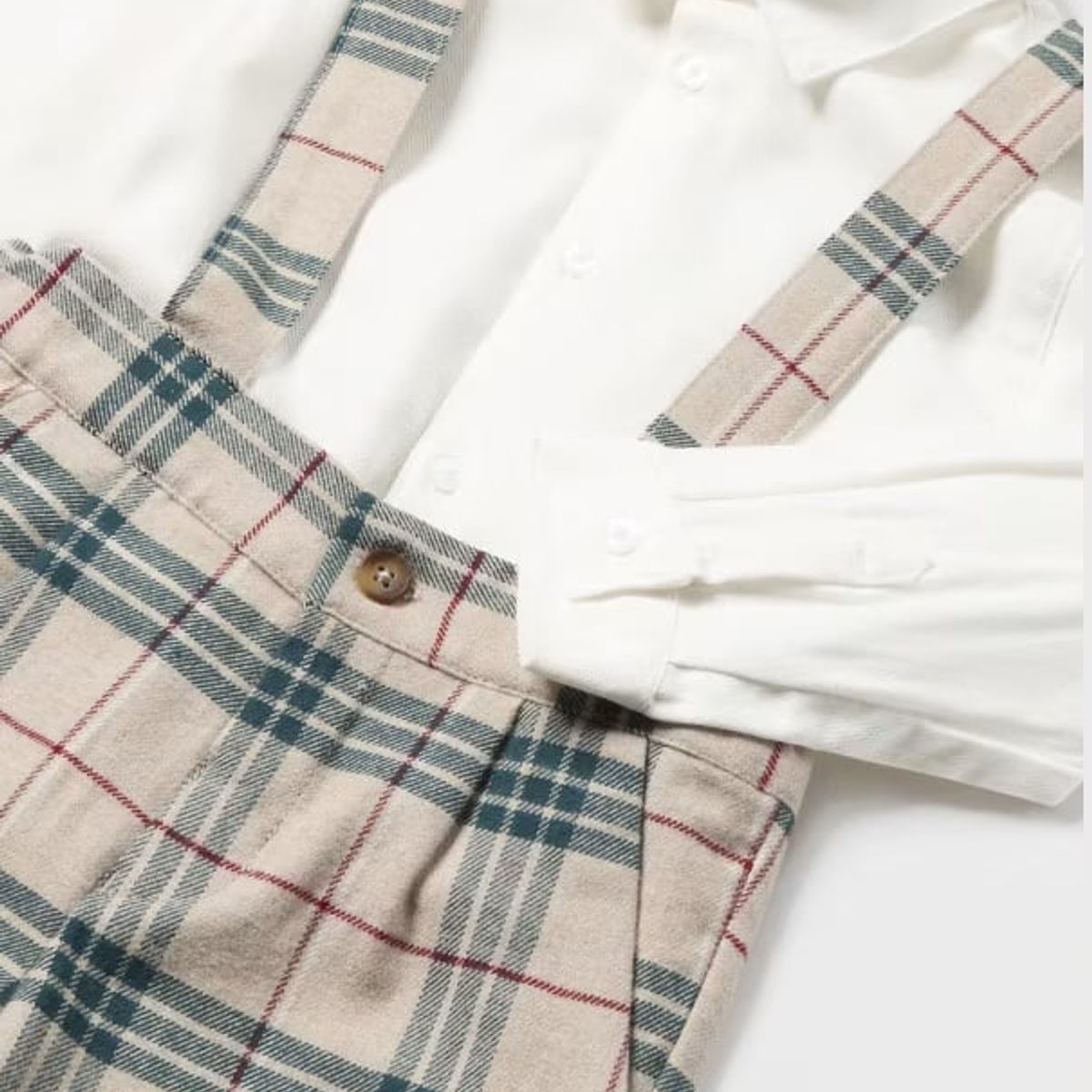 MAYORAL - Elegante Conjunto bermuda y camisa bebé