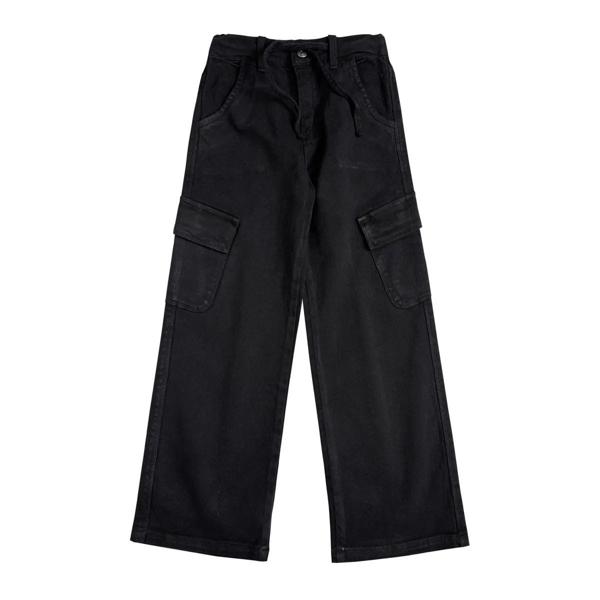 EXCEPTION - Pantalón Cargo Ancho Niña