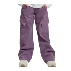 EXCEPTION - Pantalón Cargo Ancho Niña