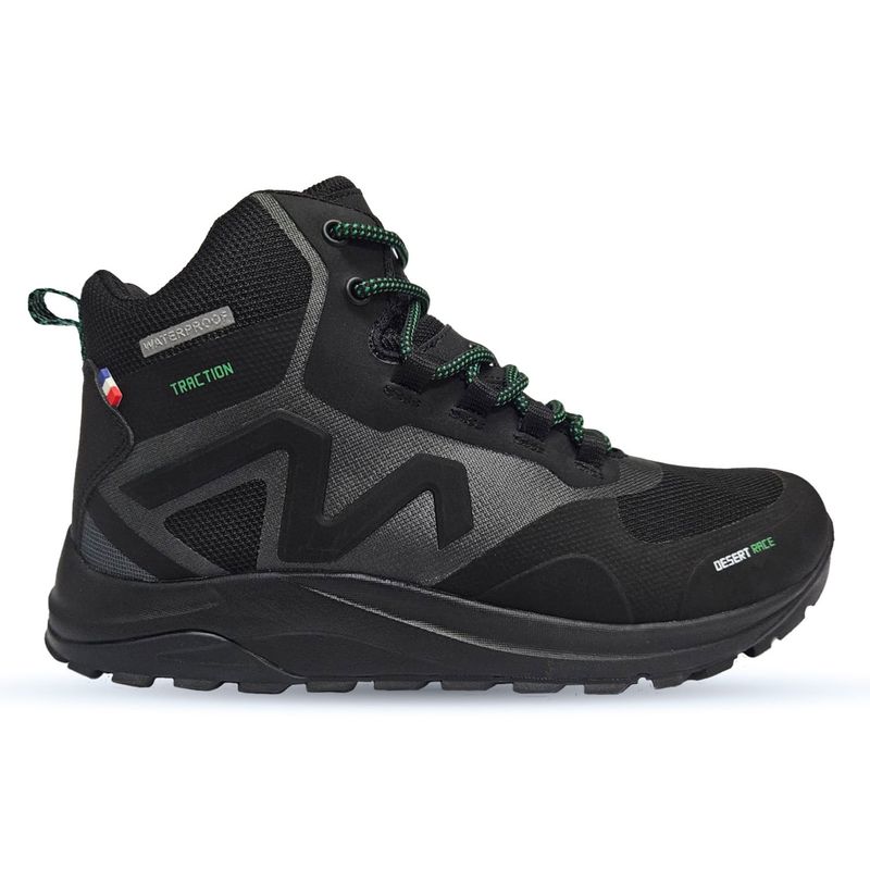 MICHELIN FOOTWEAR - Botín Outdoor Impermeable para Hombre Negro Gris Michelin Dr05