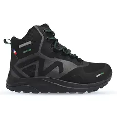 MICHELIN FOOTWEAR - Botín Outdoor Impermeable para Hombre Negro Gris Michelin Dr05