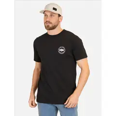 RIP CURL - Polera MC WaveGo Negro Hombre - Negro