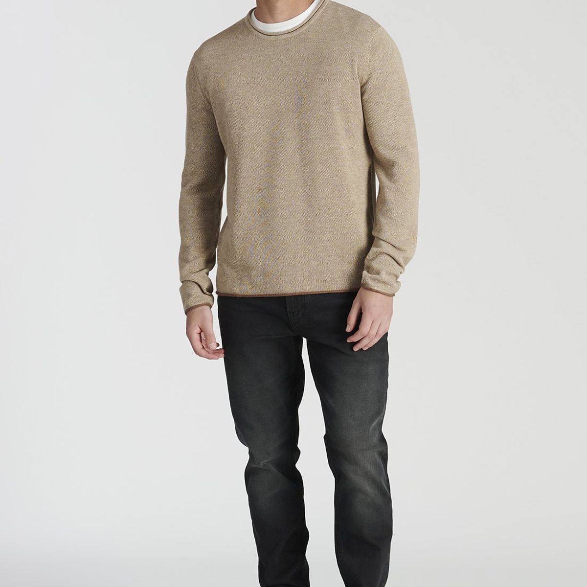 NEW MAN - Sweater Niza Avant-Garde Beige Newman