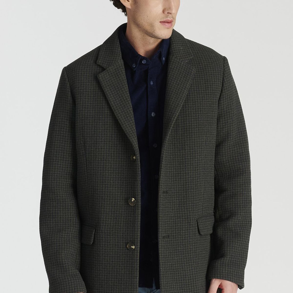 NEW MAN - Abrigo Poitiers Avant-Garde Gris Newman