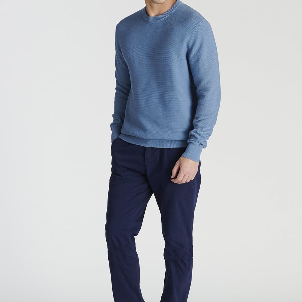 NEW MAN - Sweater Lugo Heritage Azul Newman