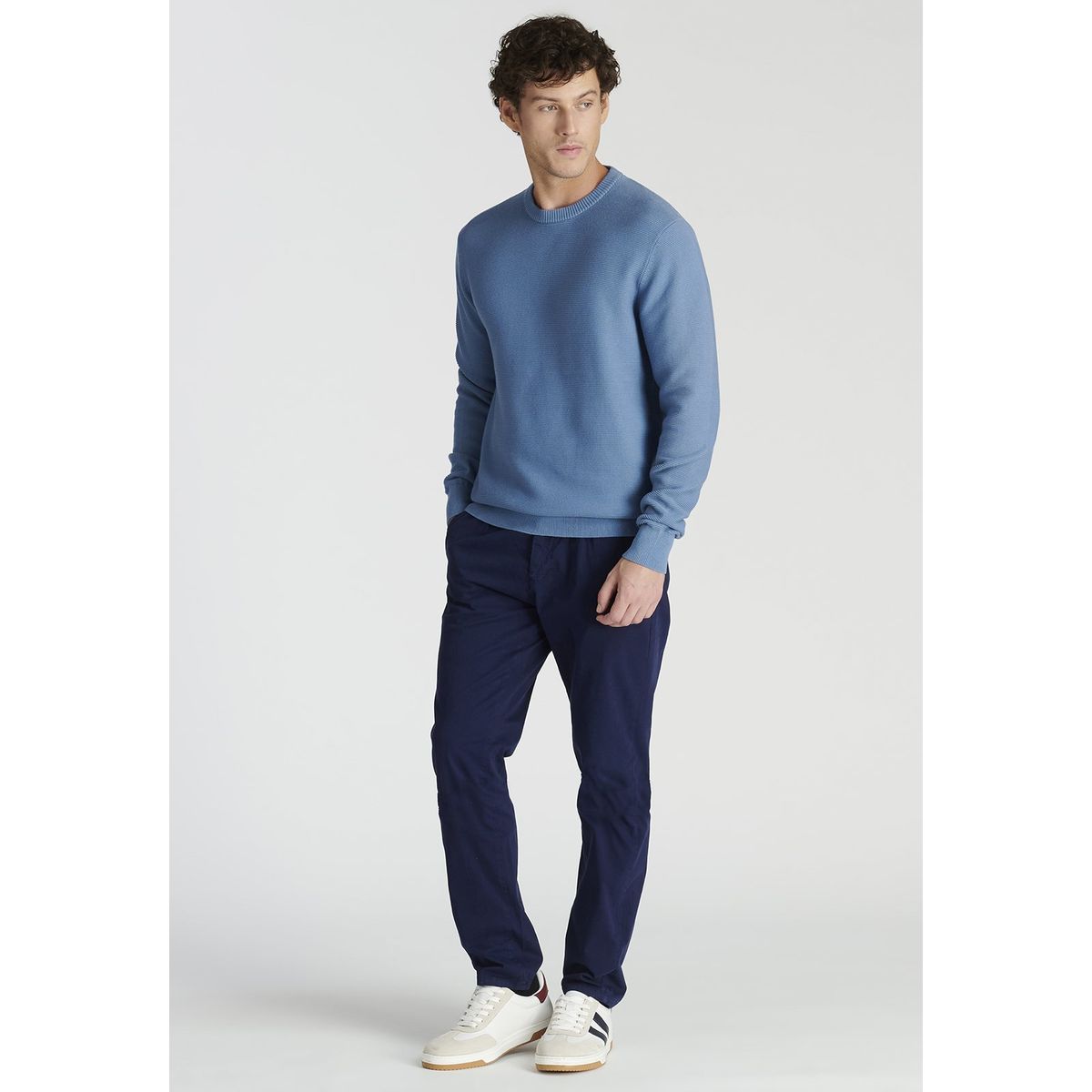 NEW MAN - Sweater Lugo Heritage Azul Newman