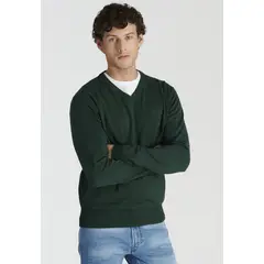 NEW MAN - Sweater Merida Heritage Verde Newman