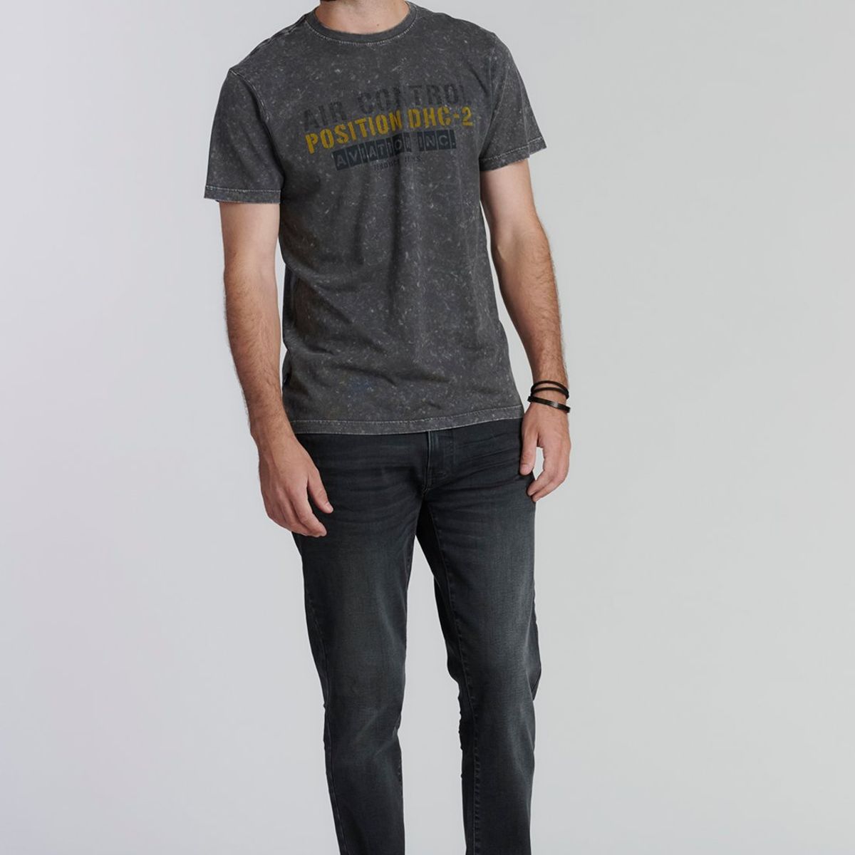 FEROUCH - Polera Brooklyn Fjs Gris Ferouch