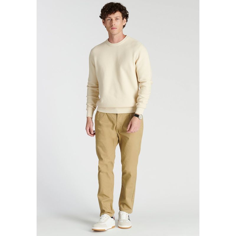 NEW MAN - Sweater Lugo Heritage Beige Newman.