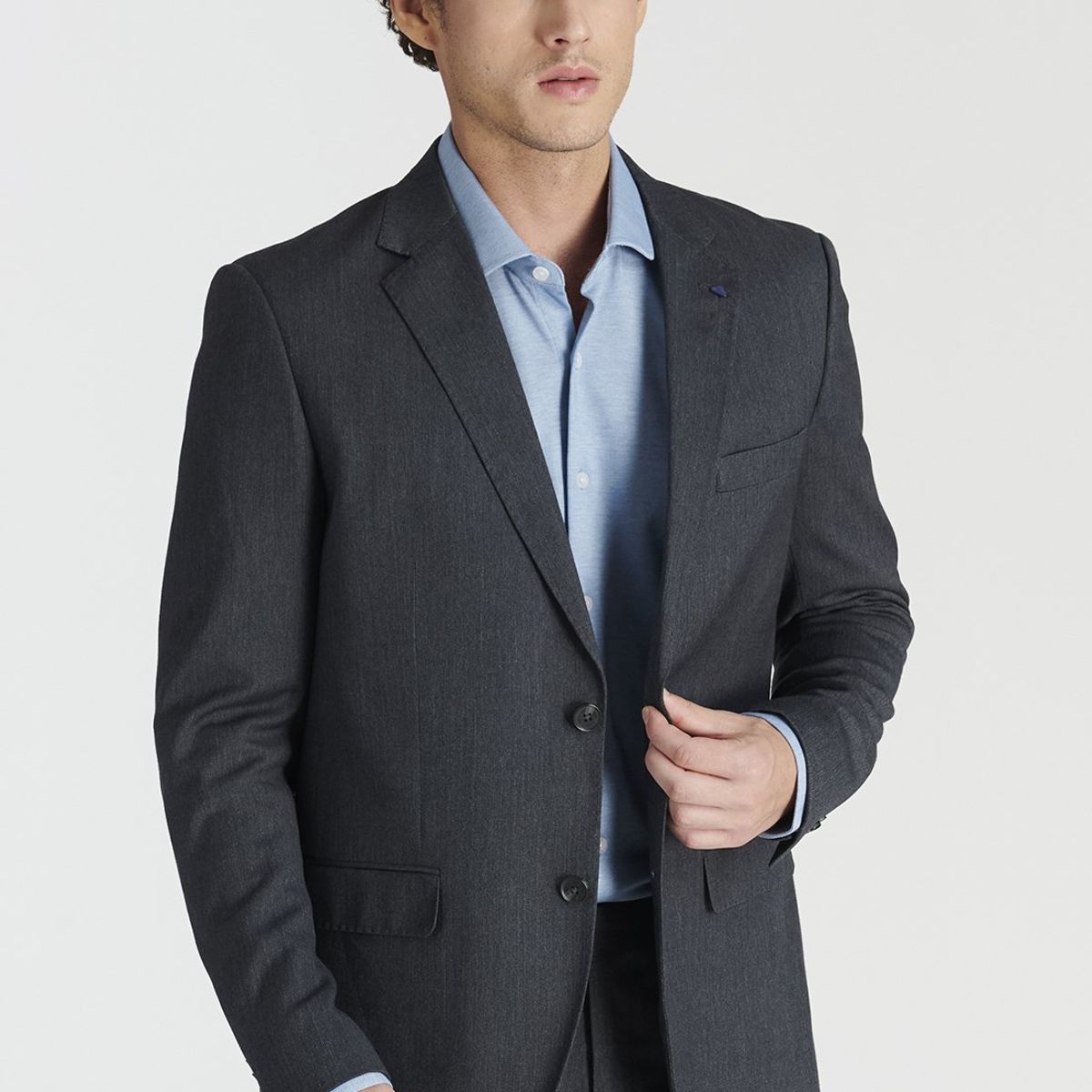 NEW MAN - Blazer Cierto Business Gris Newman