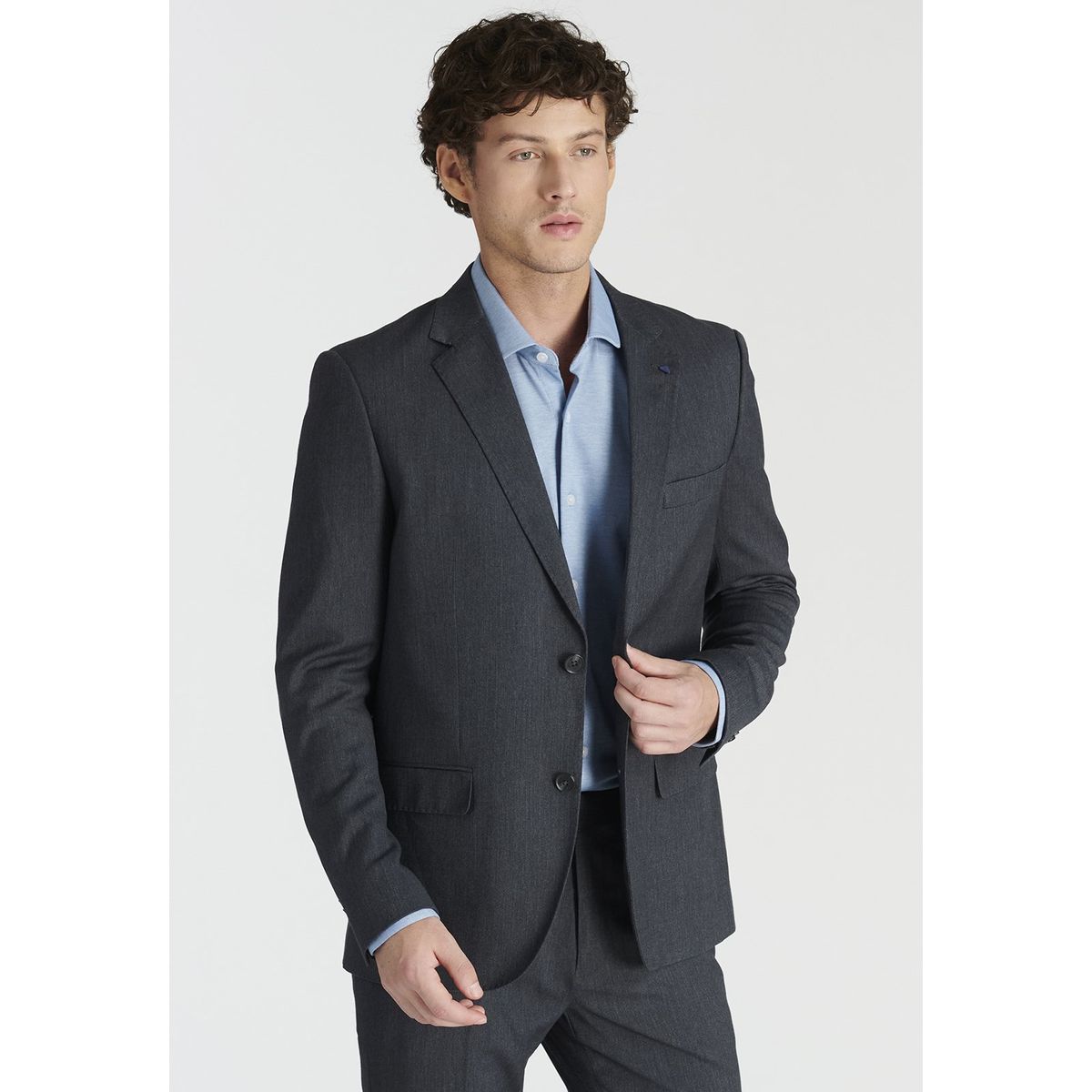 NEW MAN - Blazer Cierto Business Gris Newman