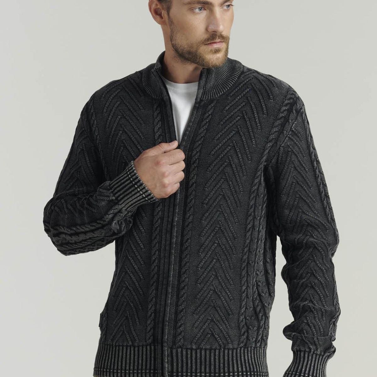 FEROUCH - Sweater Madison Fj Fjs Gris Ferouch