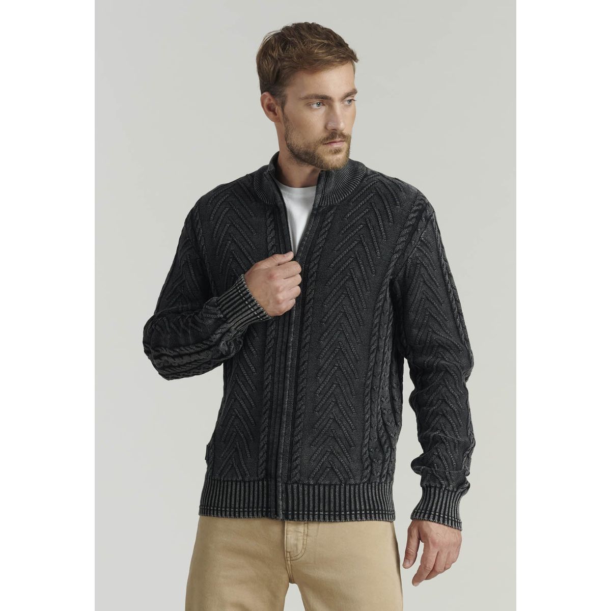 FEROUCH - Sweater Madison Fj Fjs Gris Ferouch
