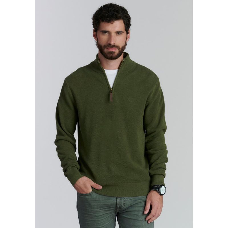FEROUCH - Sweater Baytown F Business Verde Ferouch