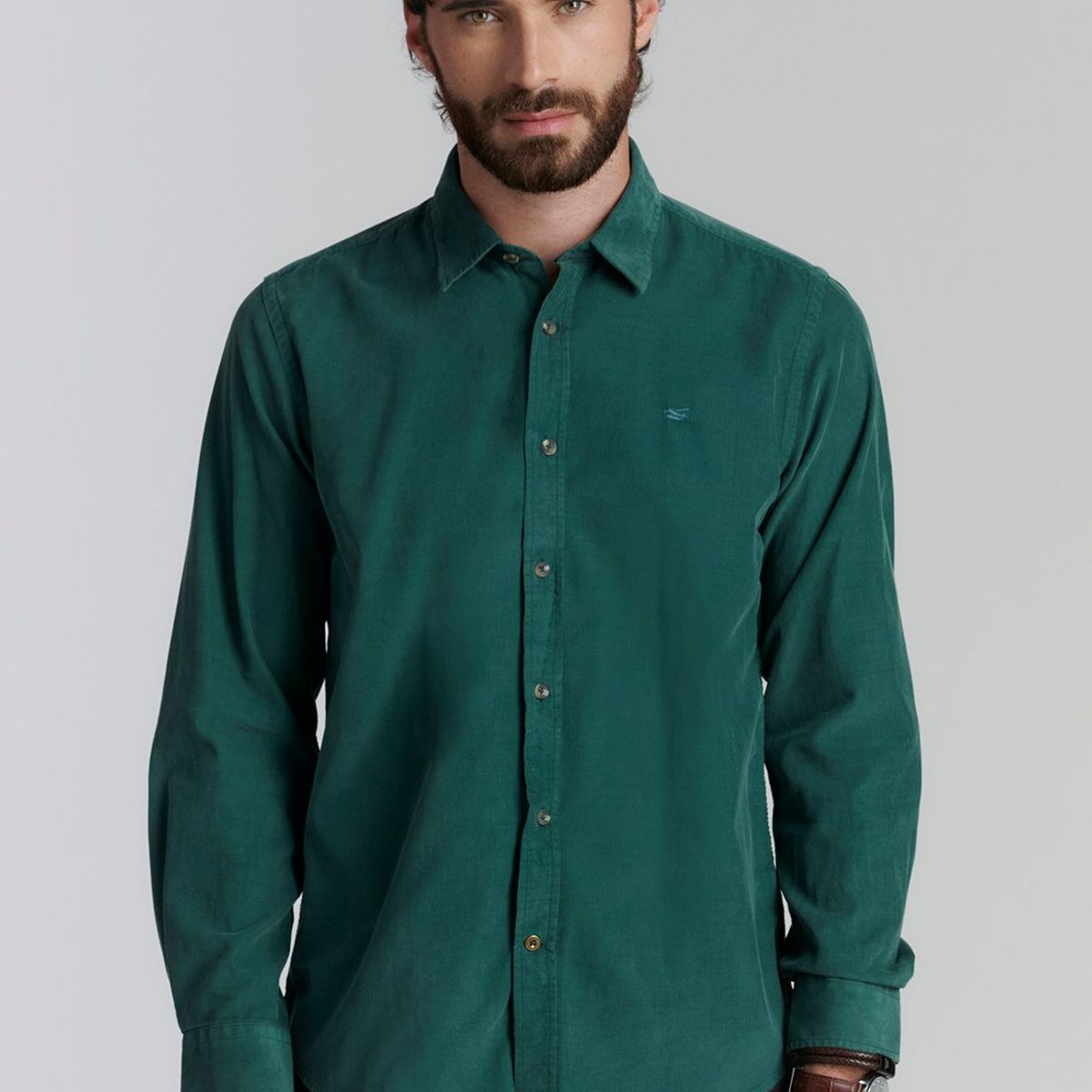 FEROUCH - Camisa Honolulu Fr Verde Ferouch