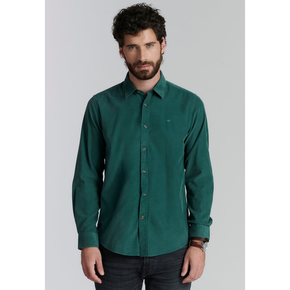 FEROUCH - Camisa Honolulu Fr Verde Ferouch
