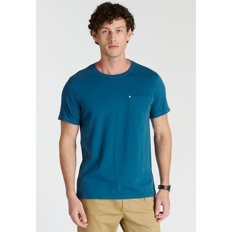 NEW MAN - Polera Salamanca Heritage Azul Newman
