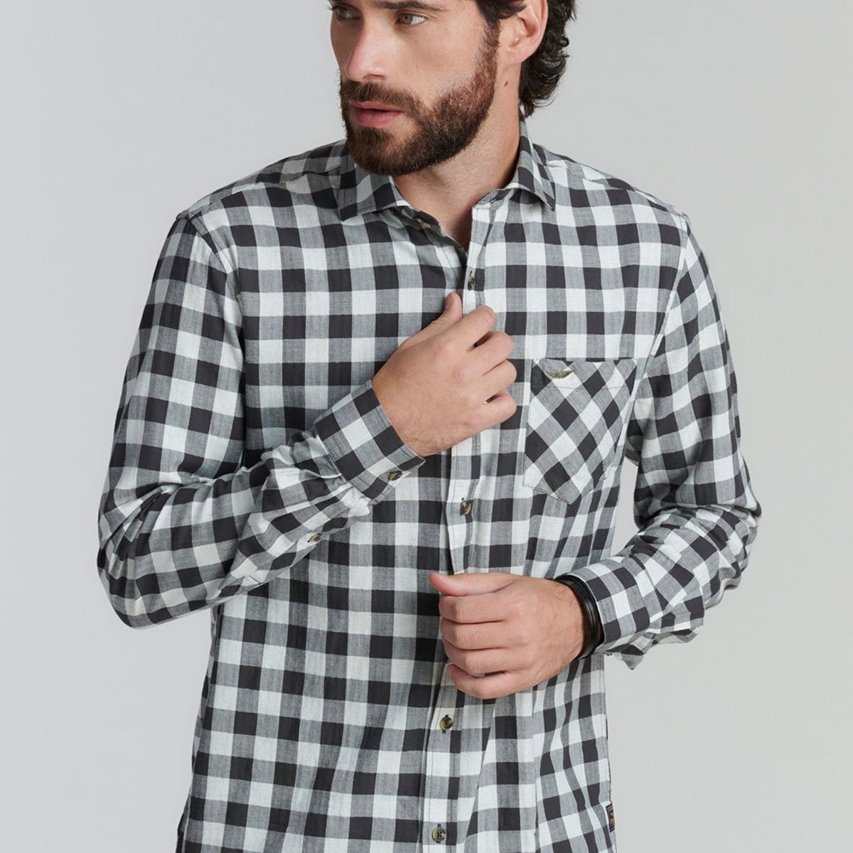 FEROUCH - Camisa Denver Fjs Gris Ferouch