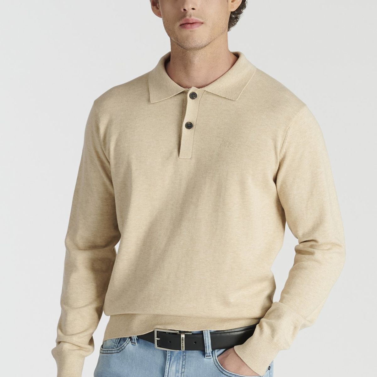 NEW MAN - Sweater Vigo Heritage Beige Newman